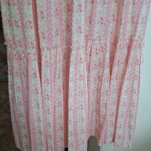 LoveShackFancy Chessie Heirloom  Fragrance Strawberry Macaroon Maxi Dress NWT - Picture 8 of 16